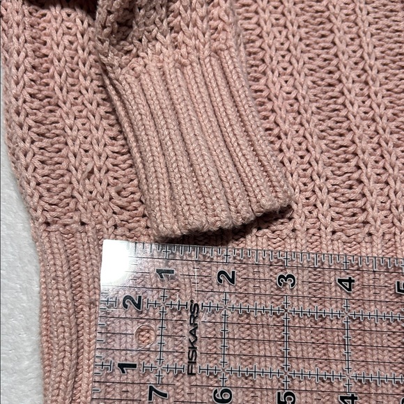 Aeropostale Pink V-Neck Sweater for Women - Picture 3 of 5